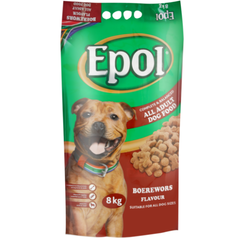 Epol Dry Dog Food Adult Boerwors Flavour 8kg