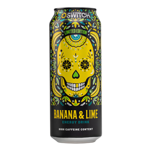 Switch Energy Drink Banana Lime 6x500ml