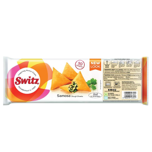 Switz Samosa Pastry 500g 50 Sheets