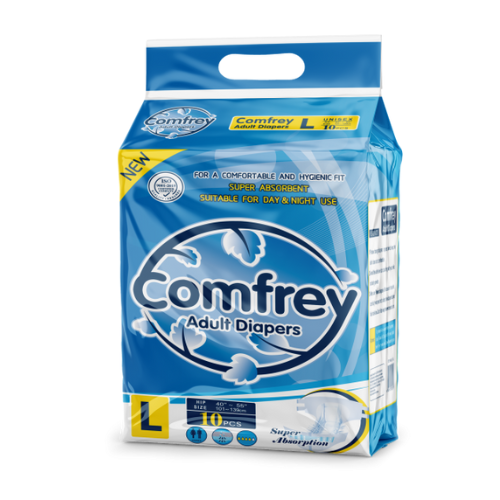 Comfey Care Superior Adult Diabers Large 10s