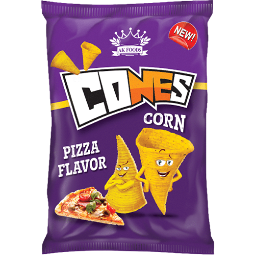 Master Cones Corn Pizza Flavour 100g