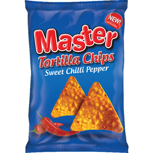 Master Tortilla Chips Sweet Chilli Pepper 145g