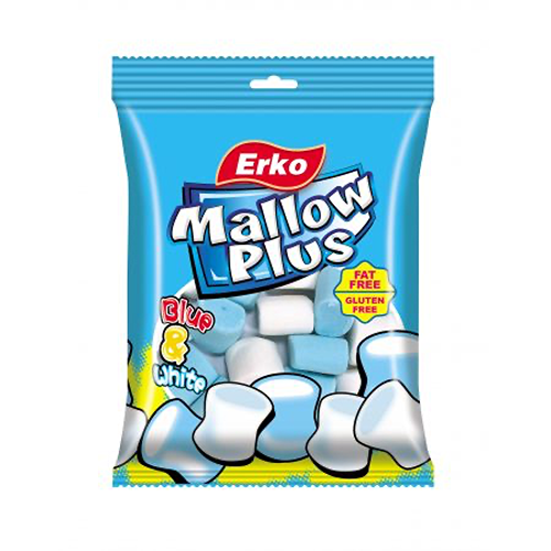 Erko Mallow Plus Blue And White Fat Free 100g