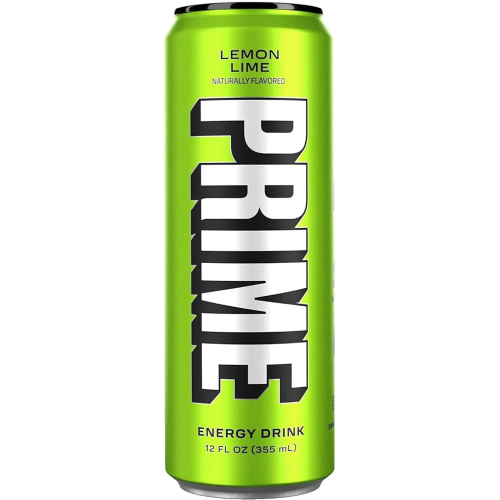 Prime Energy Drink Can Lemon & Lime 300ml