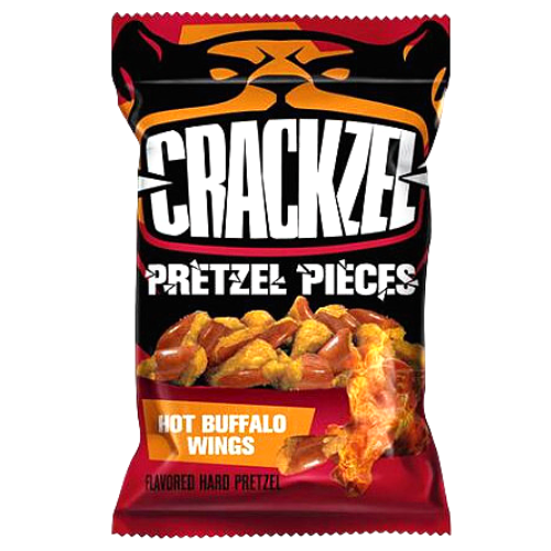 Crackzel Pretzel Pieces Hot Buffalo Wings 85g