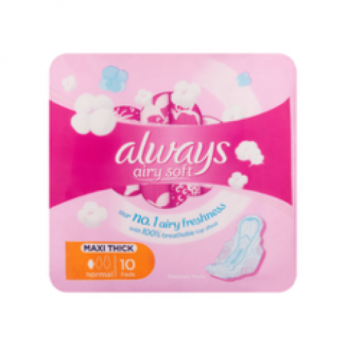 Always Sanitary Pads Maxi Normal 4x10s
