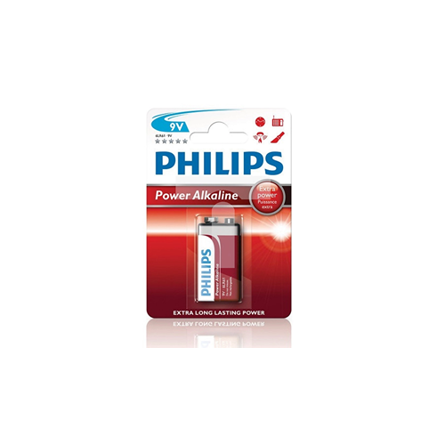 Philips 9V Alakaline Blister Pack 1's