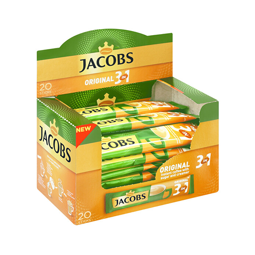 Jacobs Coffee Original Sticks 3in1 20's