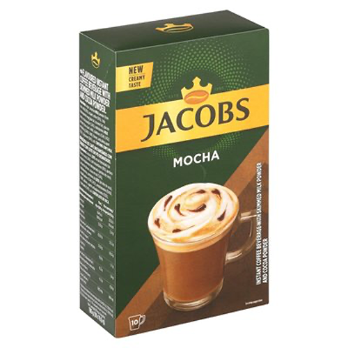 Jacobs Instant Cappuccino Mocha Stick 19.6g x 10's