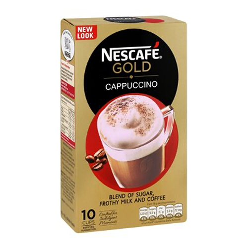 Nestle Nescafe Cappuccino Original Sachets 10's