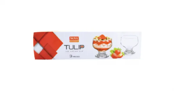 Tulip Ice Cream Cup 3 Piece 264ml