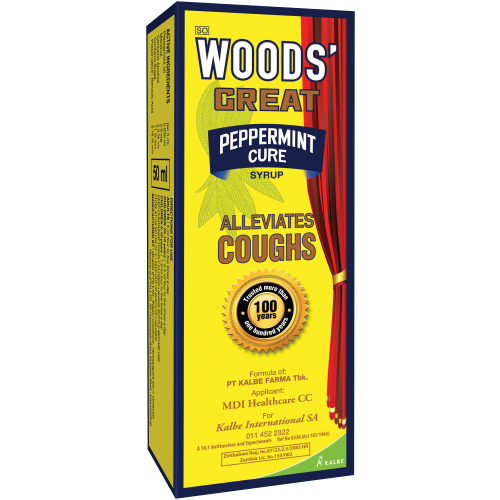 Woods Great Peppermint Cure Cough Syrup 50ml