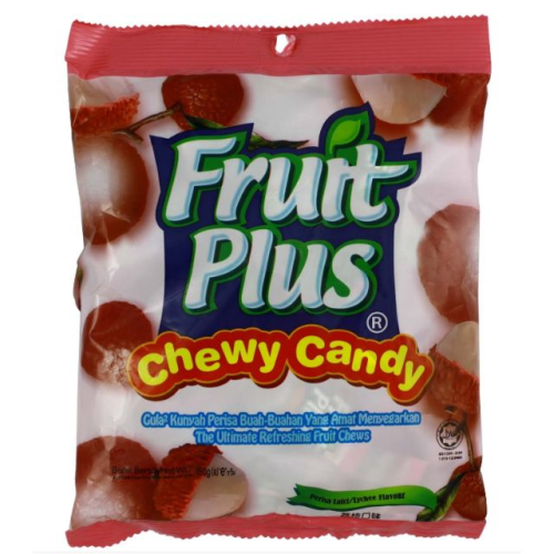 Fruit Plus Chewy Candy Lychee 100's