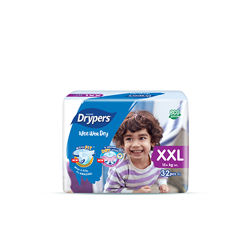 Drypers Jumbo Nappies XX-Large 32's