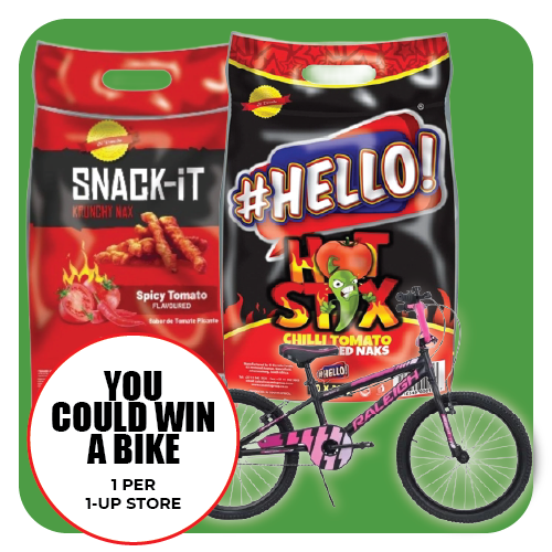 Hello Naks and Snack-It children's bike competition